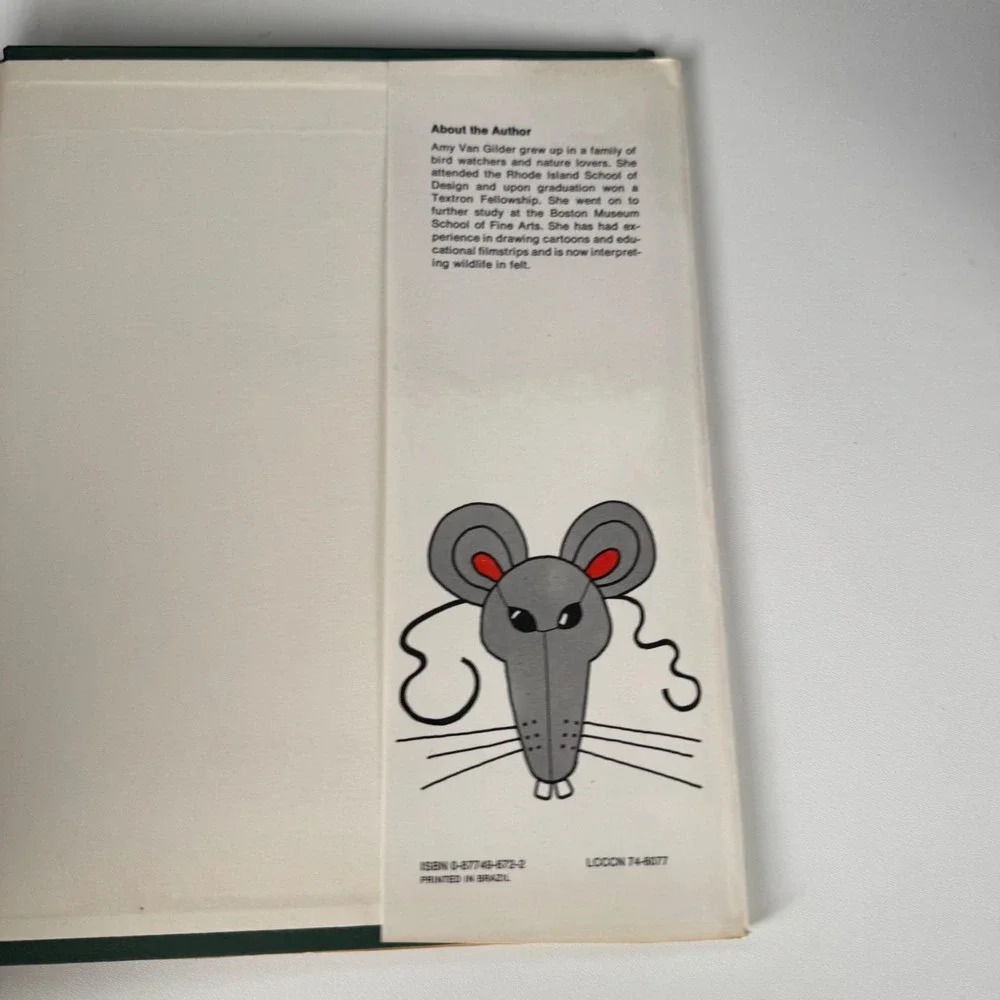 Felt Toy Making Advanced Techniques Amy Van Gilder 1974 Hardcover Vintage‎ Book